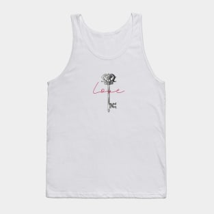 Love is the key Tank Top